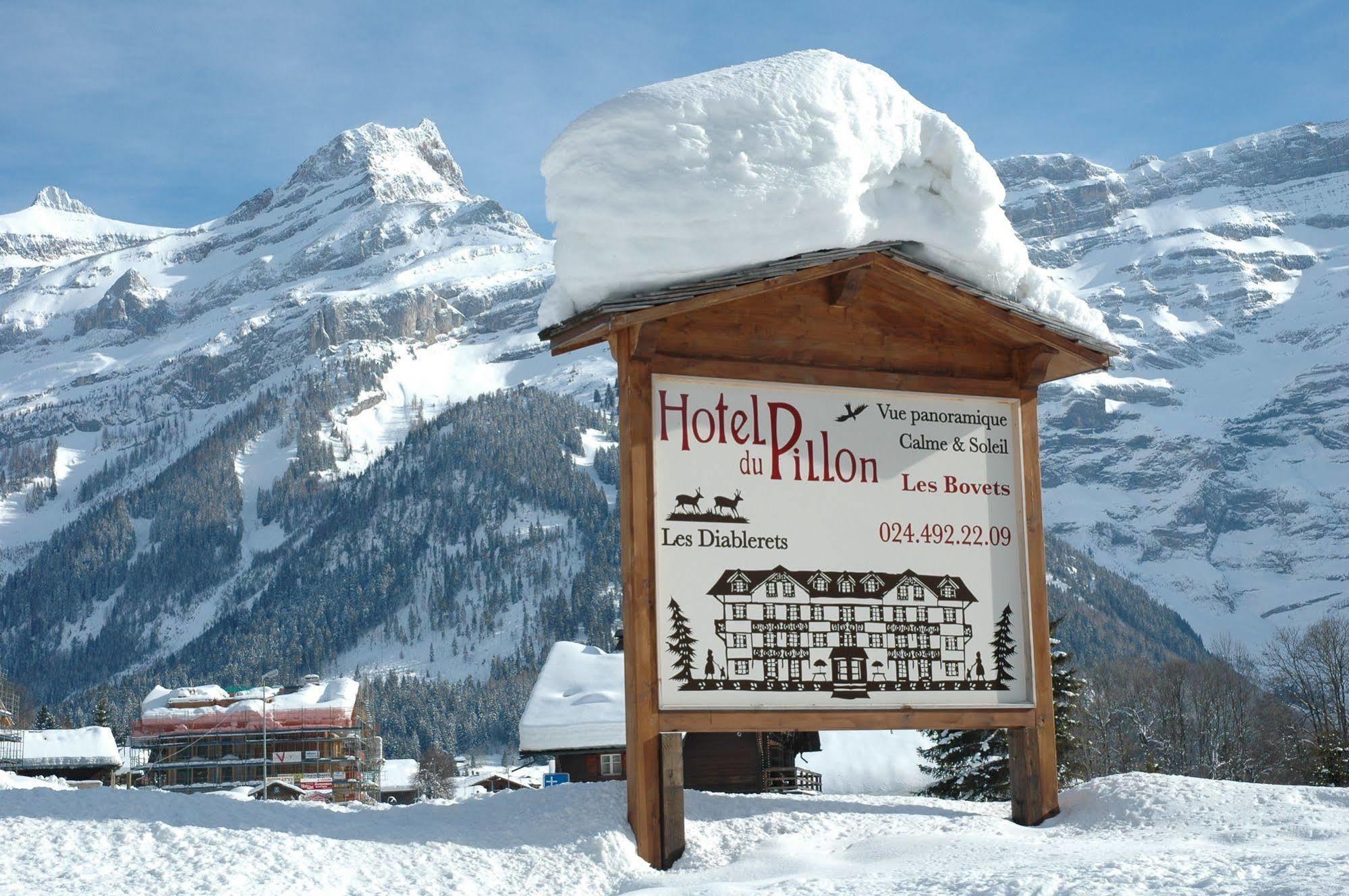 Swiss Historic Hotel du Pillon Les Diablerets Extérieur photo