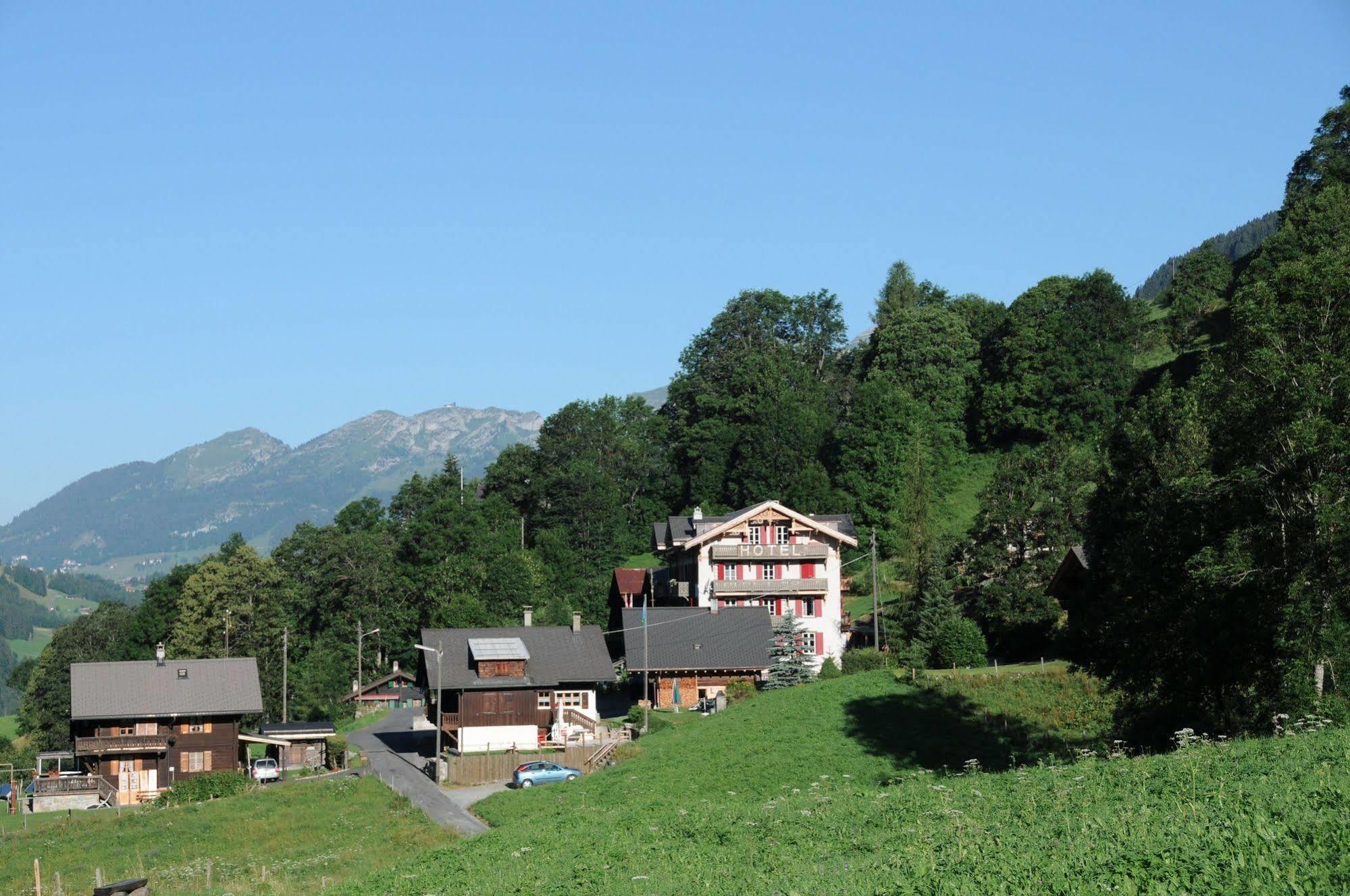 Swiss Historic Hotel du Pillon Les Diablerets Extérieur photo