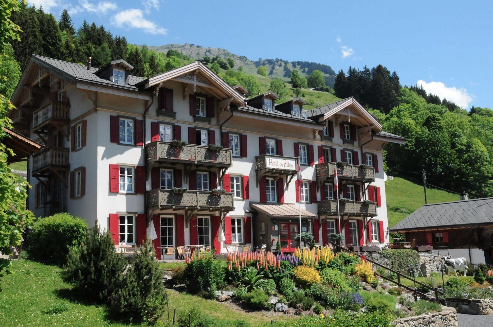 Swiss Historic Hotel du Pillon Les Diablerets Extérieur photo