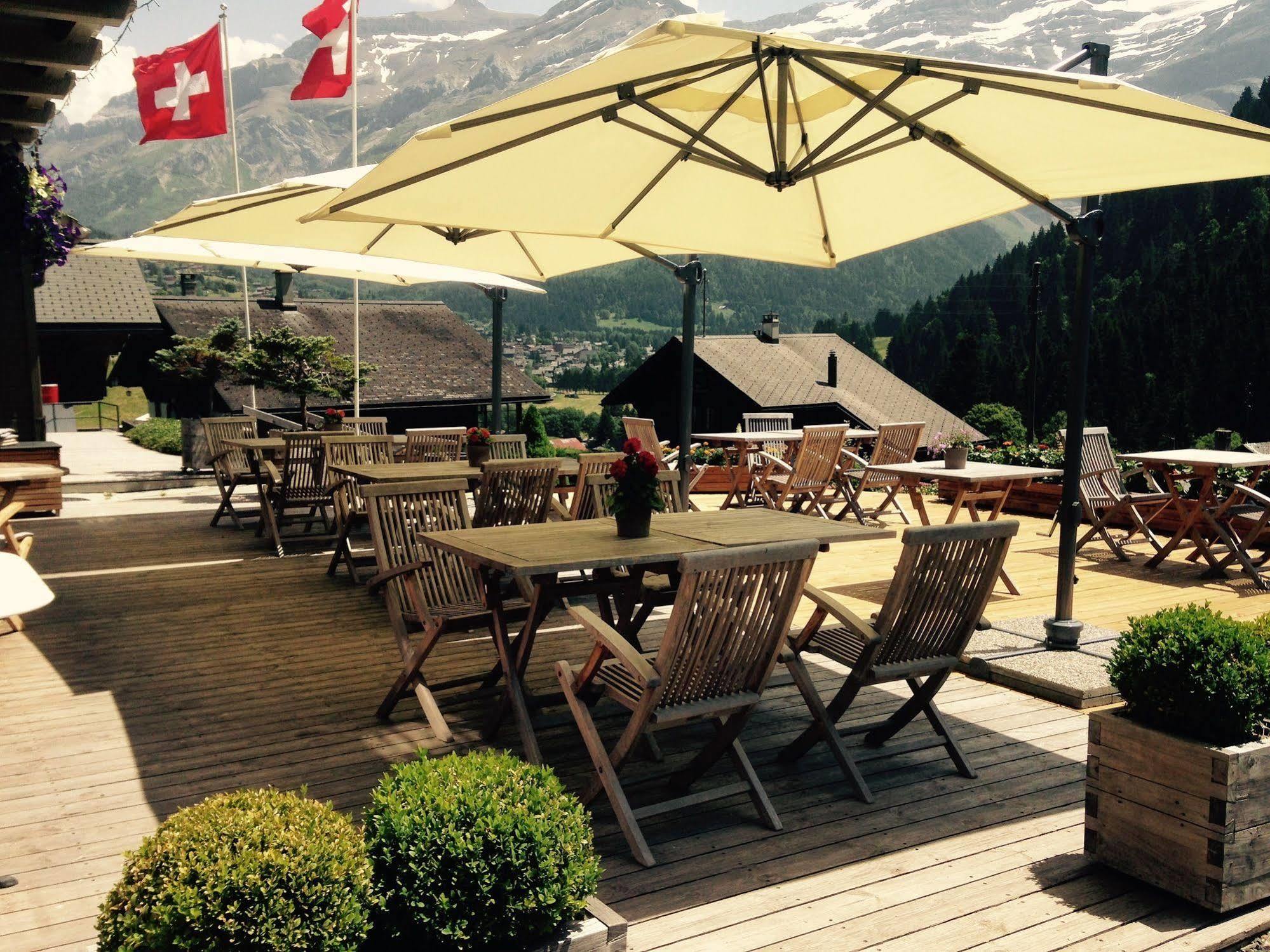 Swiss Historic Hotel du Pillon Les Diablerets Extérieur photo