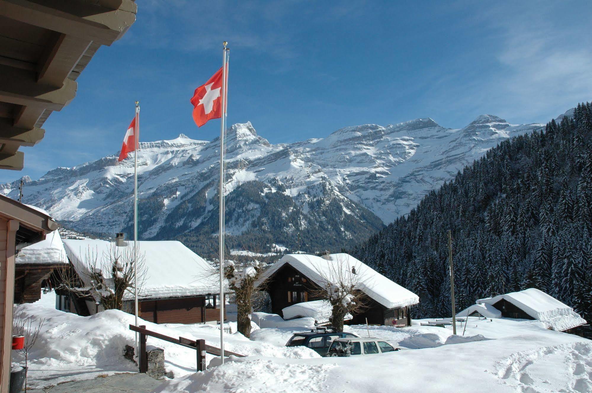 Swiss Historic Hotel du Pillon Les Diablerets Extérieur photo