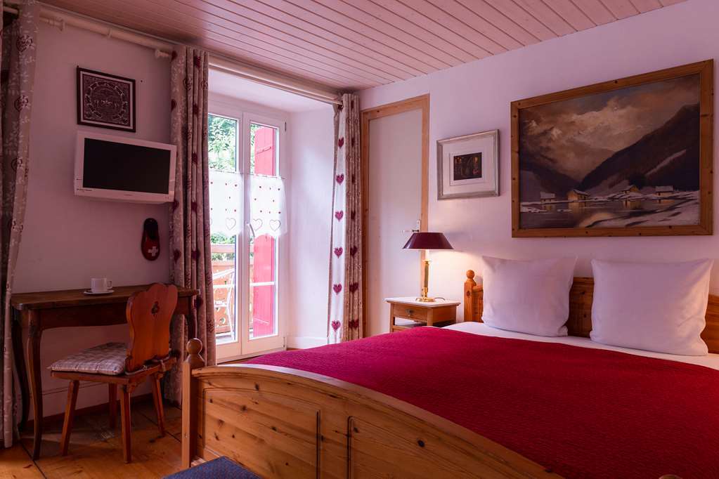 Swiss Historic Hotel du Pillon Les Diablerets Chambre photo